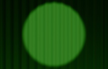 背景素材_幕とスポットライト_緑