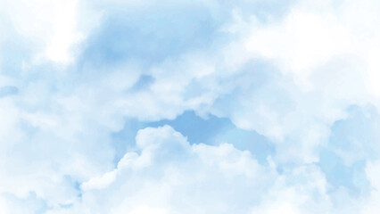 Beautiful blue sky clouds for background. The vast blue sky and clouds sky