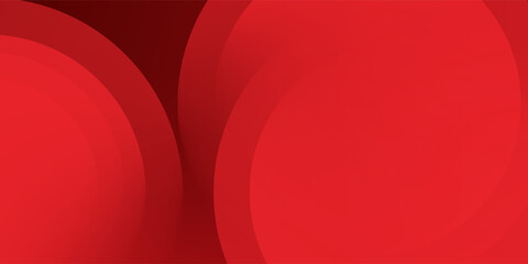 Red abstract background. Dynamic shapes composition. Eps10 vector