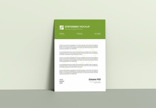 Corporate Stationery Mockup Template