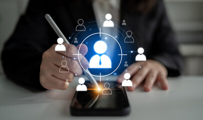 Customer targeting helps identify audience. improves strategy target, customer targeting supports...