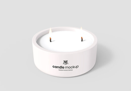 Candle Jar Mockup Template
