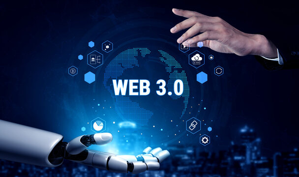 A map of global AI powered Web 3.0 decentralized applications. The ecosystem includes AI, cryptocurrency, blockchain, and decentralized finance. Motif