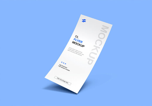 DL Flyer Mockup Design Template