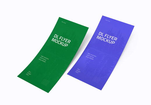 Stationery DL Flyer  Mockup