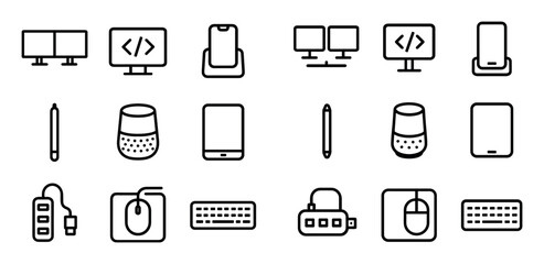 Modern Technology Icons