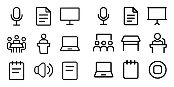 Minimal Municipal Icons