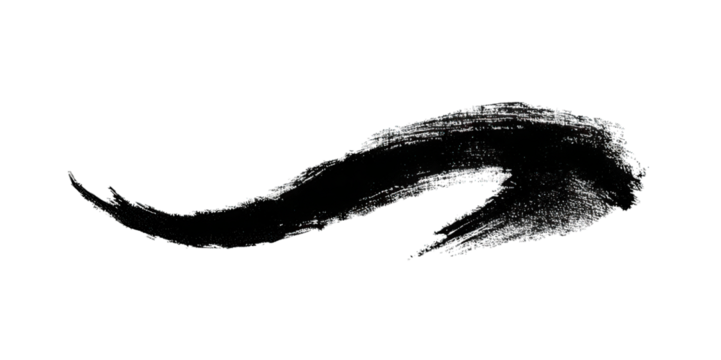 A sleek, elongated shape resembling a fish or aquatic creature, characterized by smooth curves and a dynamic flow.