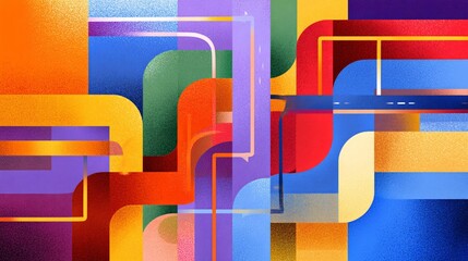 Abstract Visual Representation Concepts and Design