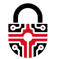 Quantum chip forming a digital padlock