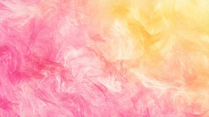 Fototapeta premium Abstract Pink and Yellow Swirls Texture Background
