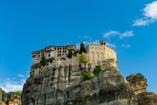 balkan, europe, greece, kalabaka, kalambaka, kalampaka, meteora, thessaly, trikala, Varlaam Monastery, Varlaam, Monastery, abbey, architecture, background, beautiful, belief, building, christian, chur