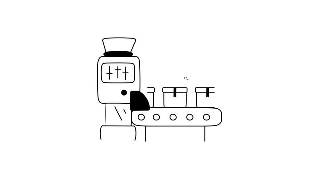 A clean, technical line drawing illustrates a triple output pipe setup