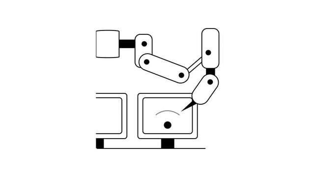 Grab this amazing animated icon of an inkjet printer in trendy style