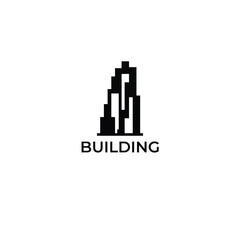 Fototapeta premium Building property apartment logo design