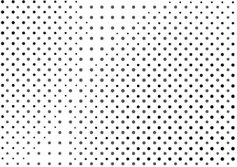 Abstract halftone dotted background. Monochrome grunge pattern with dot and circles.  Vector modern pop art texture for posters, sites, business cards, cover, postcards, labels, stickers layout.