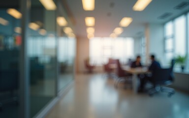 Blurred of office background. High quality