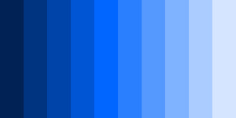 Blue Color Palette Vertical Gradient Background from Dark to Light Tones
