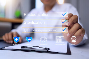 The concept of heat preservation includes pasteurization, sterilization and UHT ultra high...