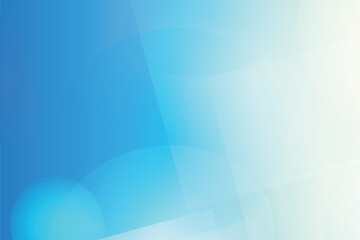 Abstract blue gradient shapes background