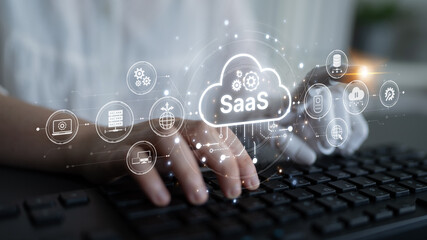 AI powers SaaS platforms with smart infrastructure, automated deployment, and intelligent integration tools in cloud-based digital environments. Artificial intelligence spline