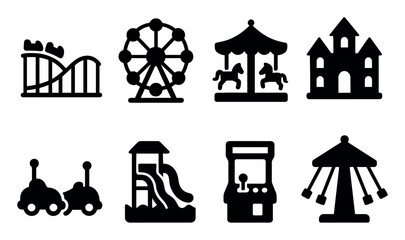 Amusement Park Icons