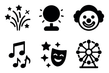 Amusement Park Icons