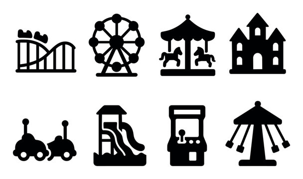 Amusement Park Icons