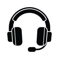 Fototapeta premium Gaming Headset Icon
