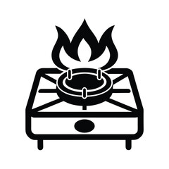 Gas Burner Stove Icon