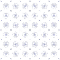 seamless pattern with snowflakes background illustration