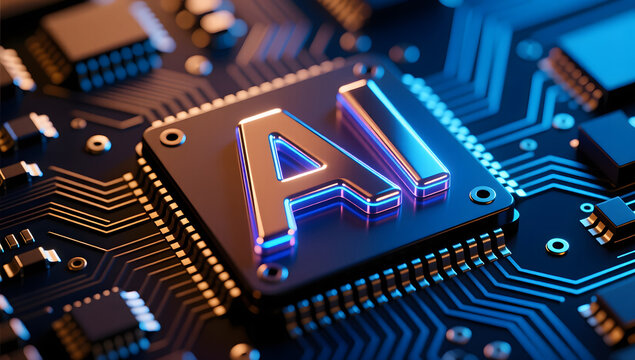 AI Artificial intelligence robot chat questions technology Internet background