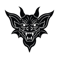 Obraz premium Gargoyle Head Ornament