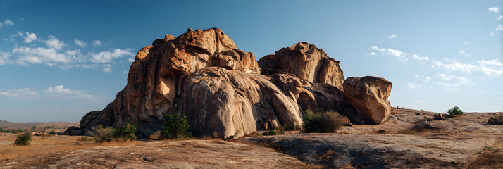 Erosion's Masterpiece: TheSculpting of Nature Throug Time and Elements