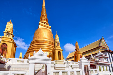 Buddhist temple and monastery Wat Bowonniwetwiharn Ratchaworawiharn, Bangkok, Thailand