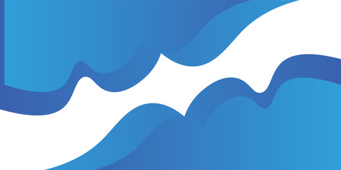 Blue wave abstract background. Liquid color background design. Fluid gradient shapes composition. Futuristic design for posters, banner, web header, presentation design and much more