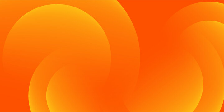 Abstract orange background with circles. vector eps 10