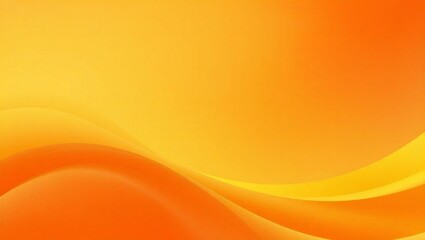 Vibrant warm gradient background with flowing orange and yellow waves