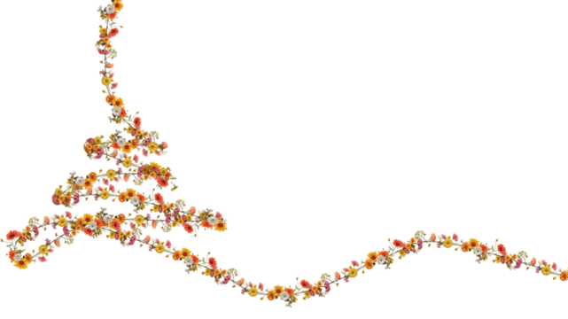 transparent Gold Ornate Christmas Bauble. christmas tree made of stars, christmas tree made of tinsel, christmas tree decoration - 1