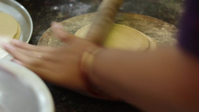 Hand made roti