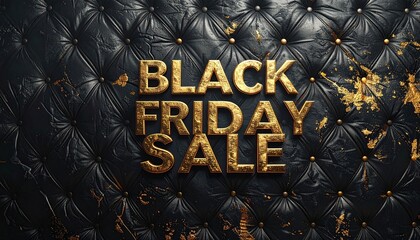 Golden Glow Black Friday Poster