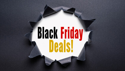 Torn Paper Black Friday Reveal