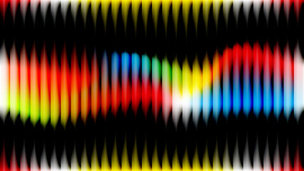 Abstract Rainbow Equalizer Sound Wave Background.