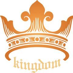 Royal crown vector illustration design