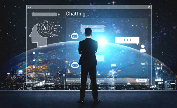 AI image generator interface enables image, AI, and generator process by converting user prompt into visual content using intelligent algorithms Vouch