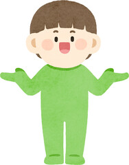 귀여운 남자아이 캐릭터