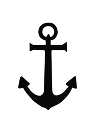 anchor isolated on white background