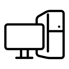 laptop or PC hardware component icons