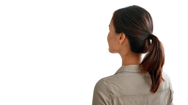 Business women planning project together showing teamwork collaboration and corporate strategy development in modern office on white background