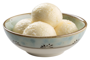 Sweet Lychee Bowl Mint, Fresh Tropical Dessert